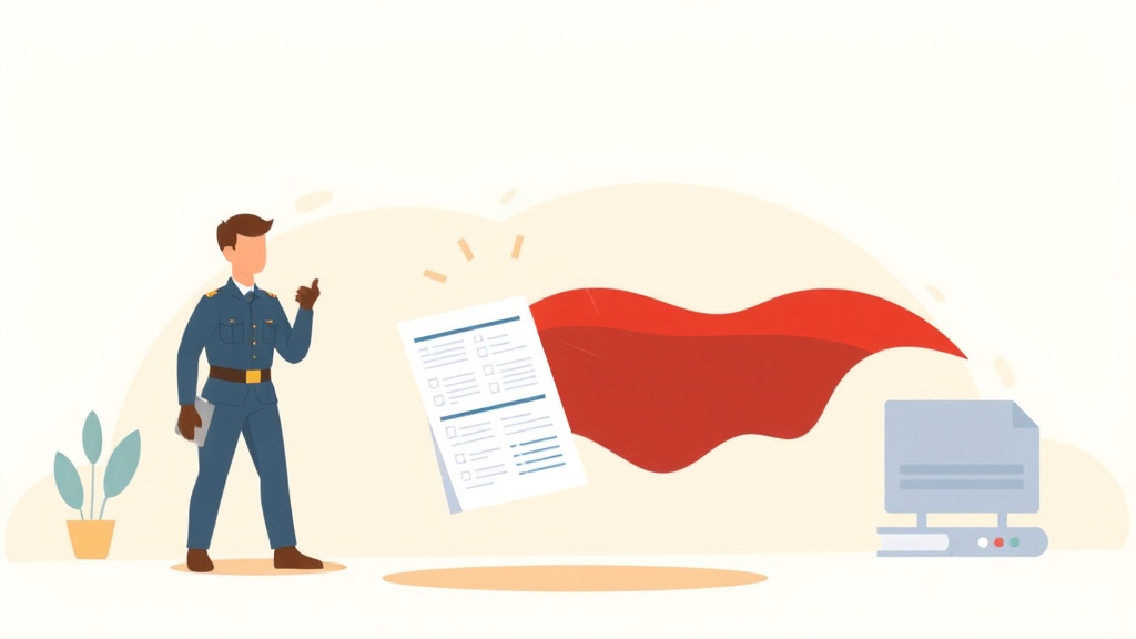 Illustration showing key concepts related to appeal evidence checklist: what to submit