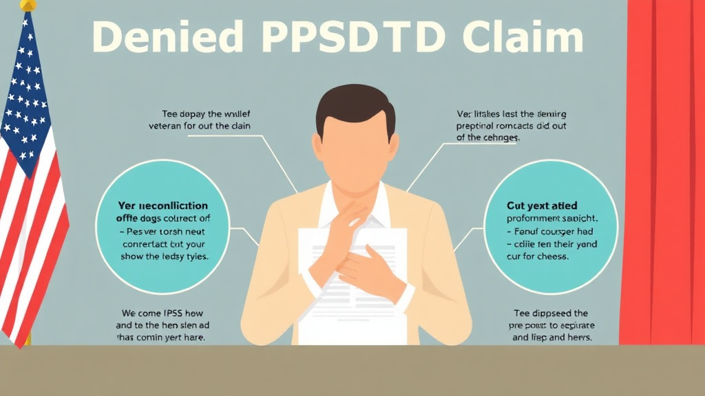 Visual guide for practical steps in denied ptsd claim: how to appeal successfully