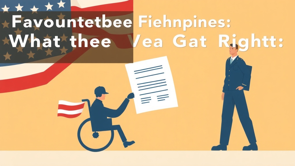 Illustration showing key concepts related to favorable findings: what the va got right