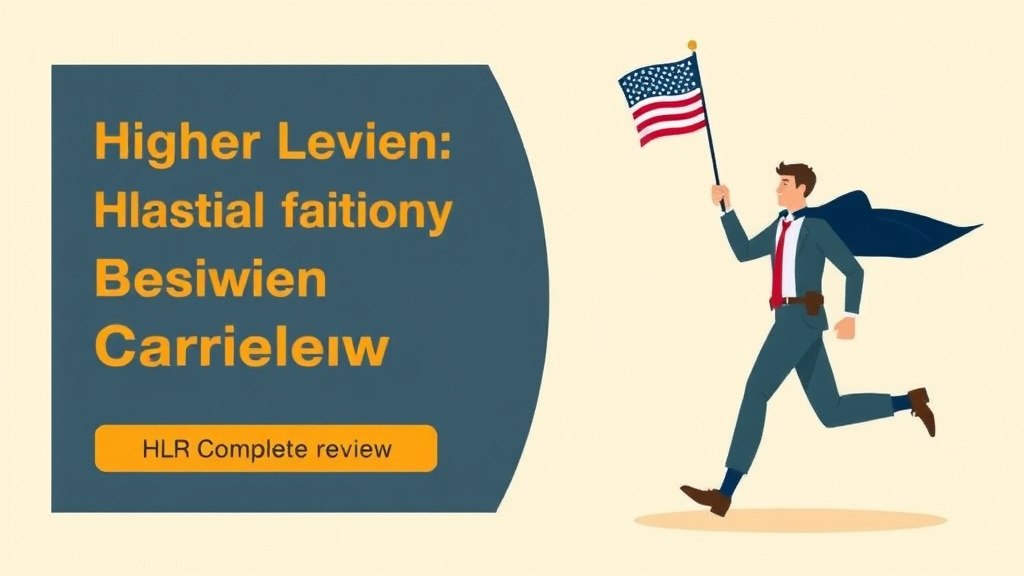 Educational graphic covering the essentials of higher-Level Review (HLR) Complete Guide