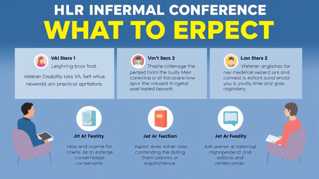 Visual guide for practical steps in hlr informal conference: what to expect