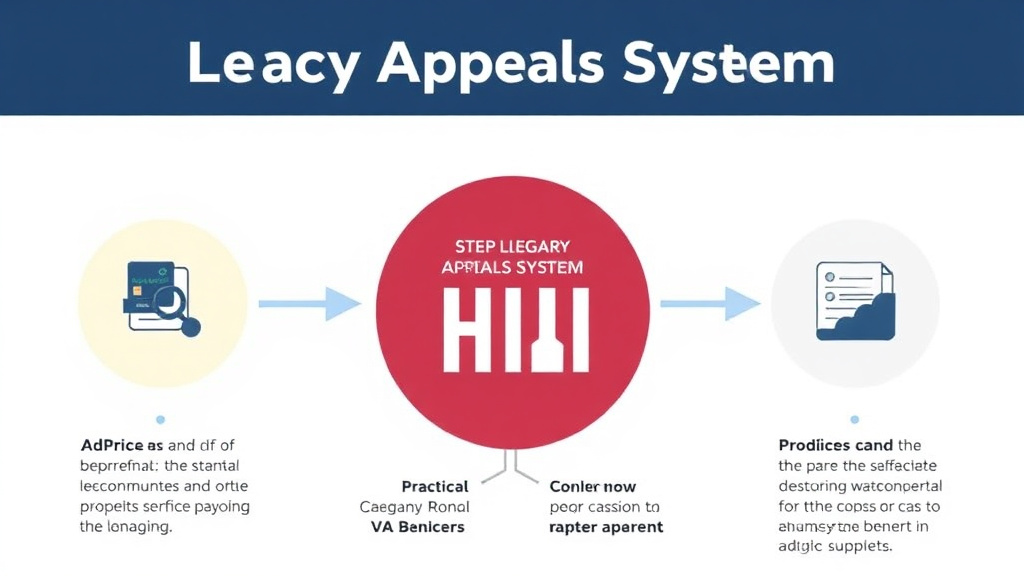 Visual guide for practical steps in legacy appeals system: pre-ama claims