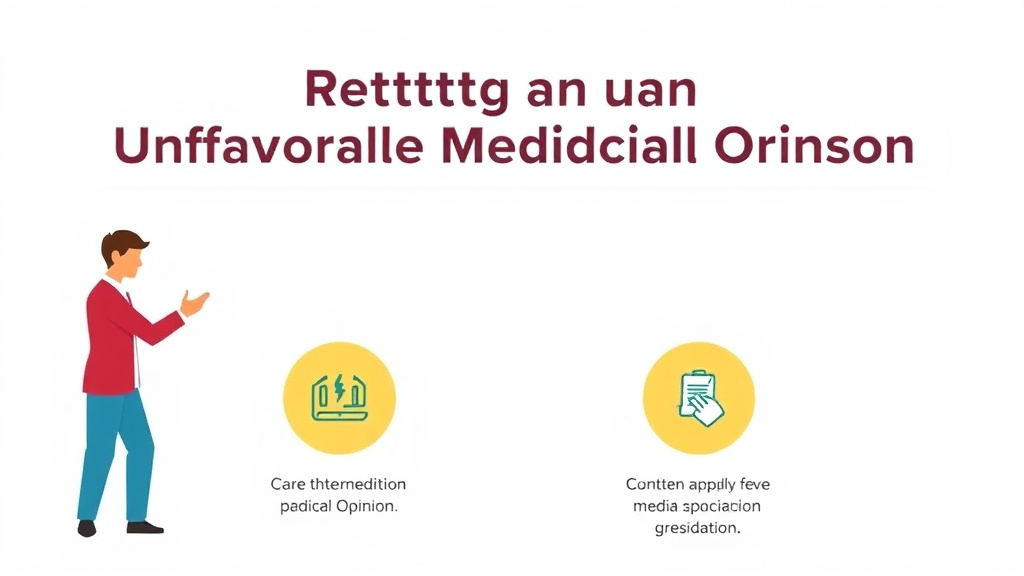 Visual guide for practical steps in rebutting an unfavorable medical opinion