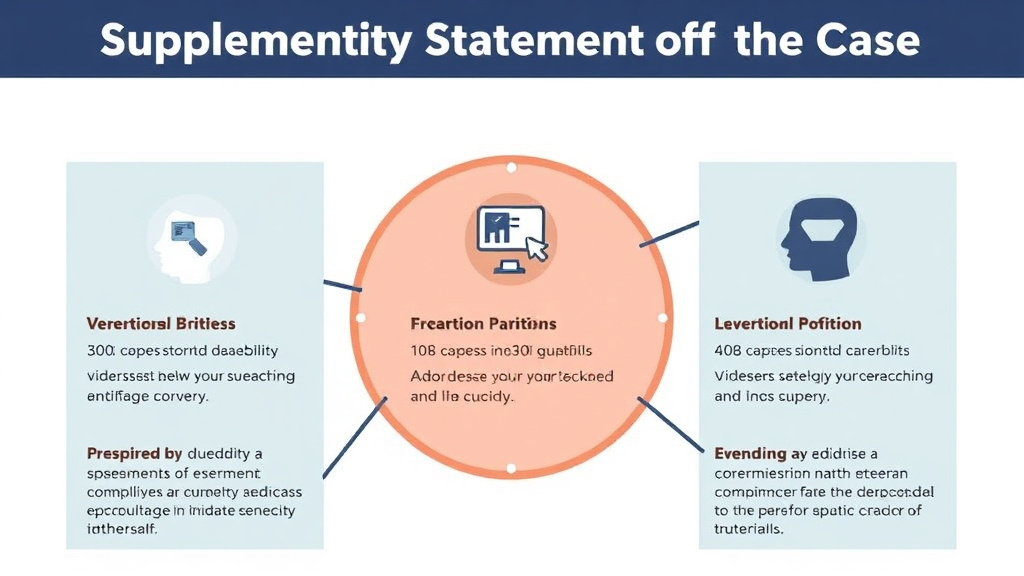 Visual guide for practical steps in supplemental statement of the case (ssoc)