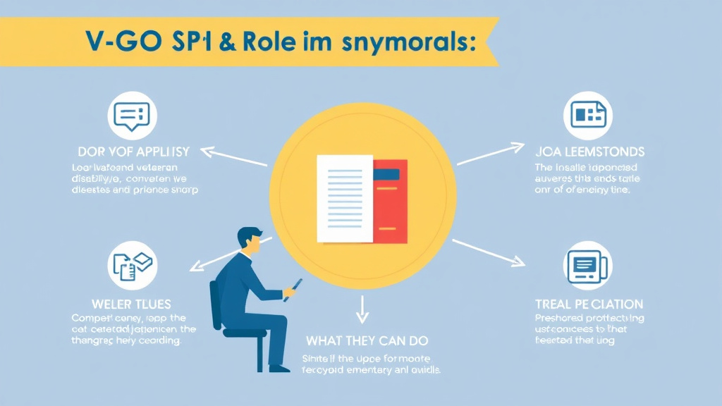 Visual guide for practical steps in vso role in appeals: what they can do
