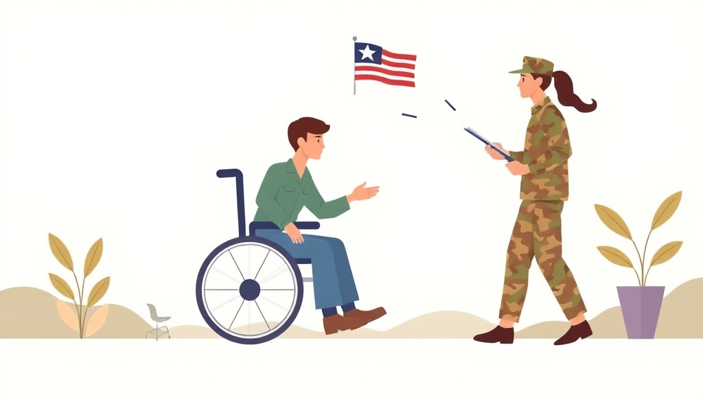 Illustration showing key concepts related to autoimmune condition claim strategy