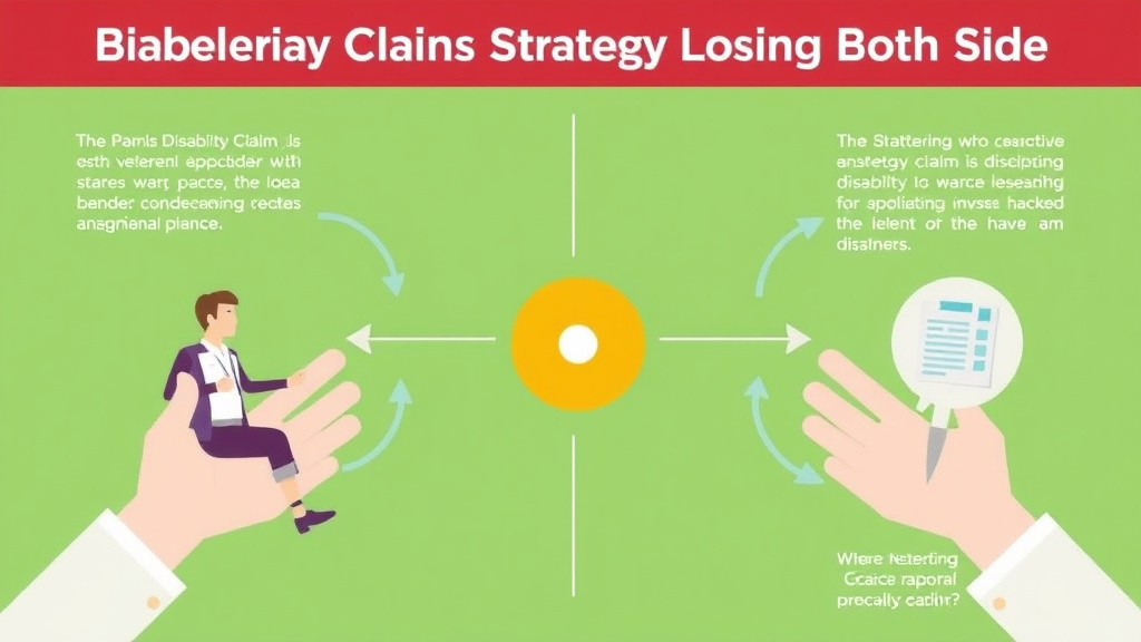 Visual guide for practical steps in bilateral claim strategy: using both sides