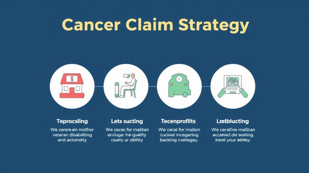 Visual guide for practical steps in cancer claim strategy: presumptive and direct