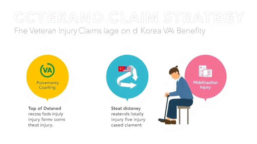 Visual guide for practical steps in cold injury claim strategy for korea and alaska veterans
