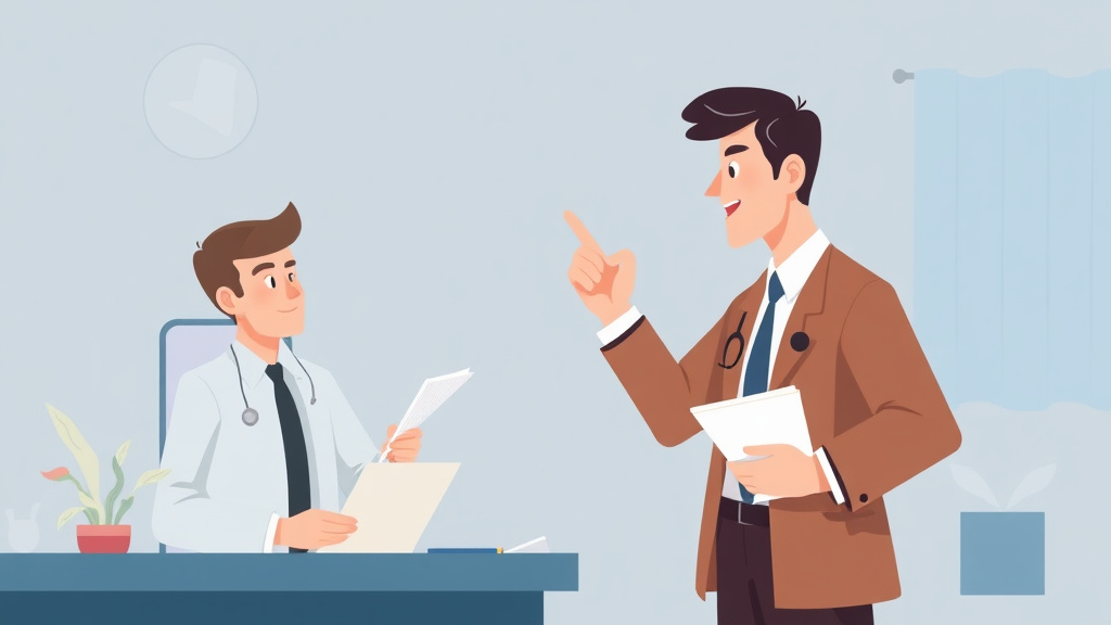 Illustration showing key concepts related to c&p exam strategy: present your worst day