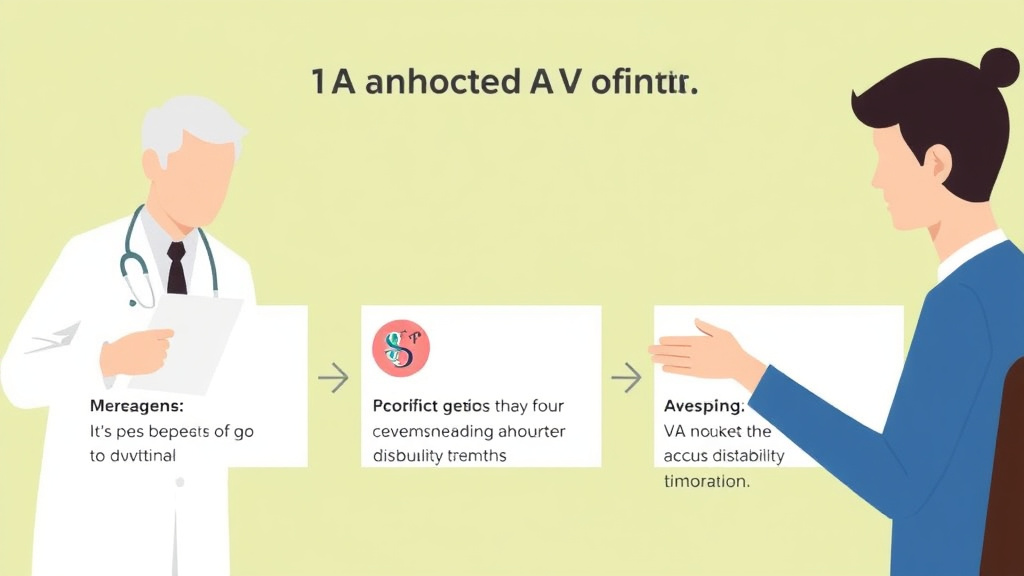 Visual guide for practical steps in c&p exam strategy: present your worst day