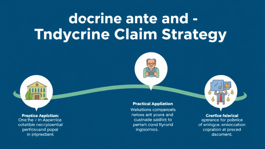 Visual guide for practical steps in endocrine and thyroid claim strategy