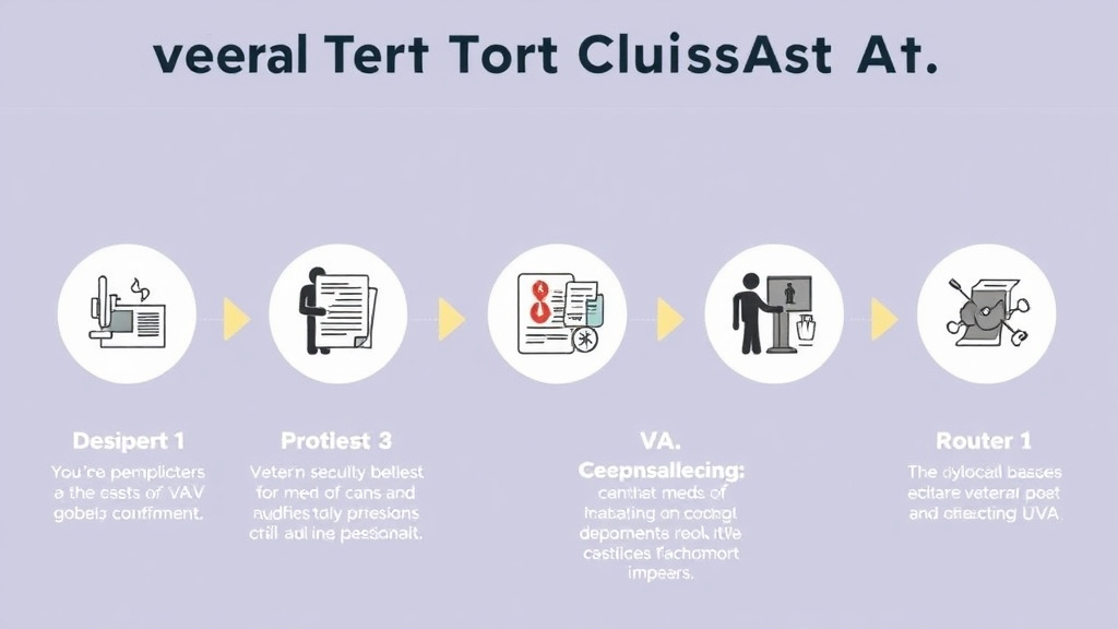 Illustration showing key concepts related to federal tort claims act strategy for va errors