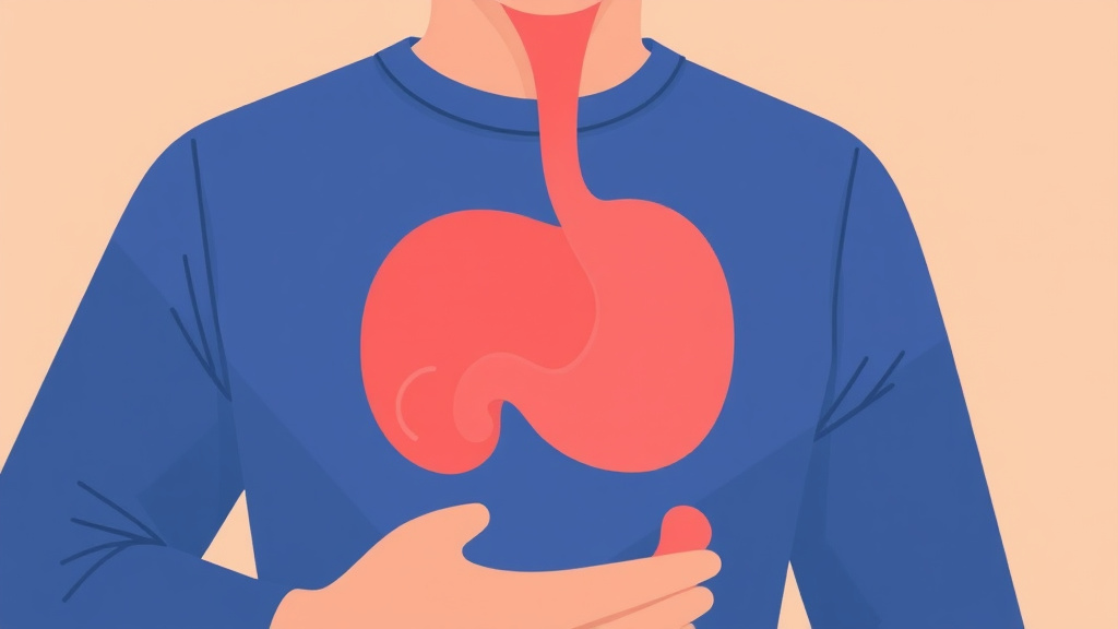 Illustration showing key concepts related to gerd as a secondary condition strategy