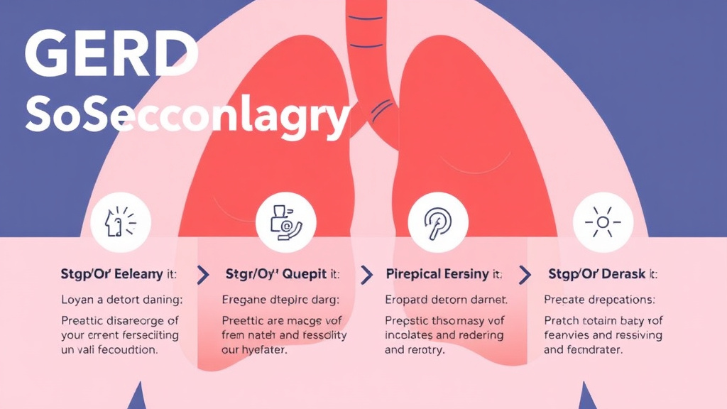 Visual guide for practical steps in gerd as a secondary condition strategy