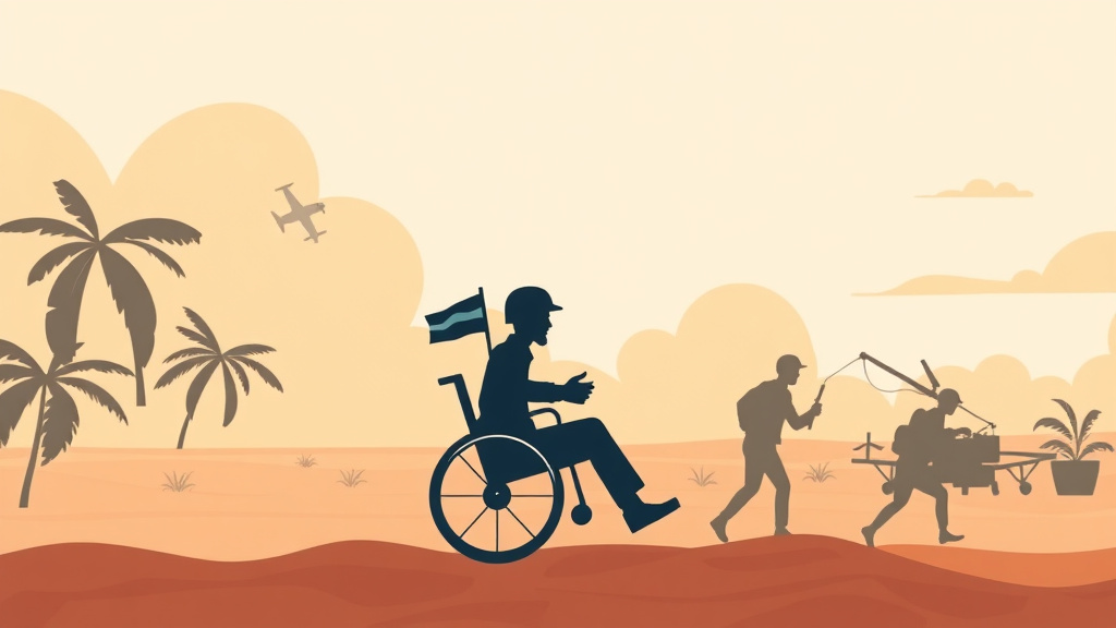 Illustration showing key concepts related to gulf war illness claim strategy