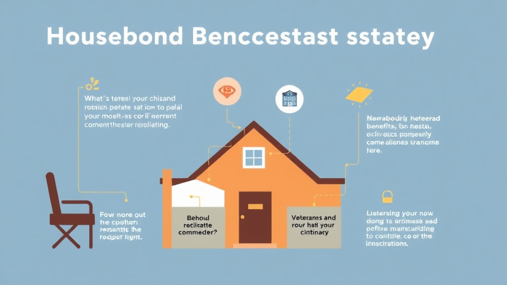 Visual guide for practical steps in housebound benefit strategy