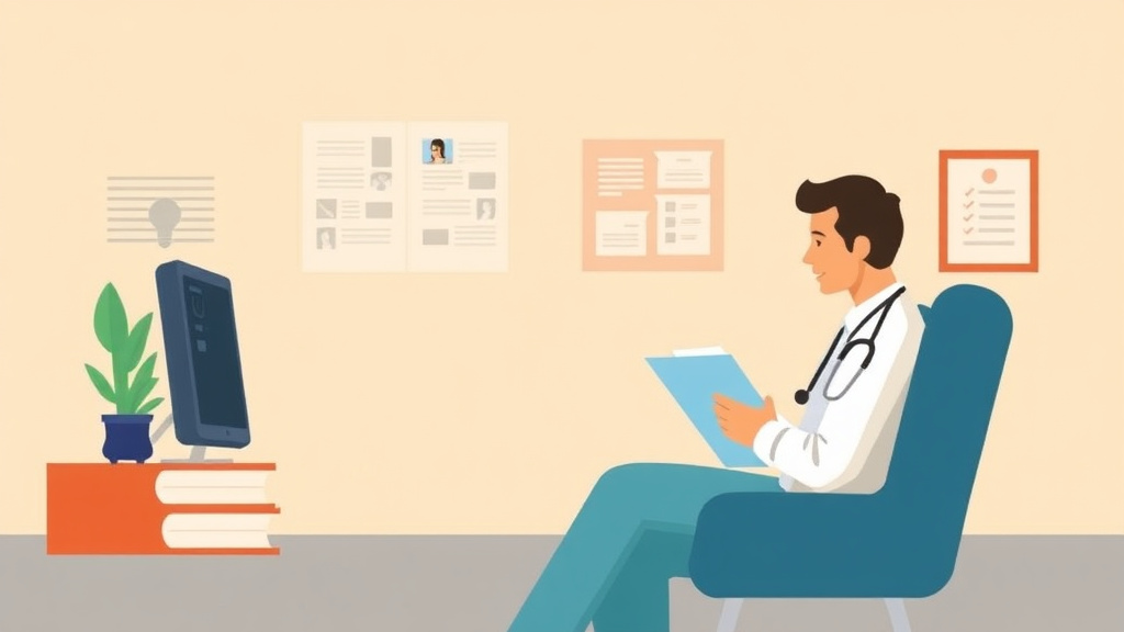 Illustration showing key concepts related to medical record gaps: how to fill missing evidence