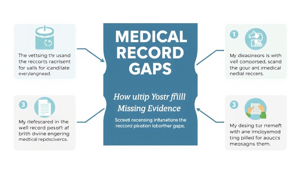 Visual guide for practical steps in medical record gaps: how to fill missing evidence