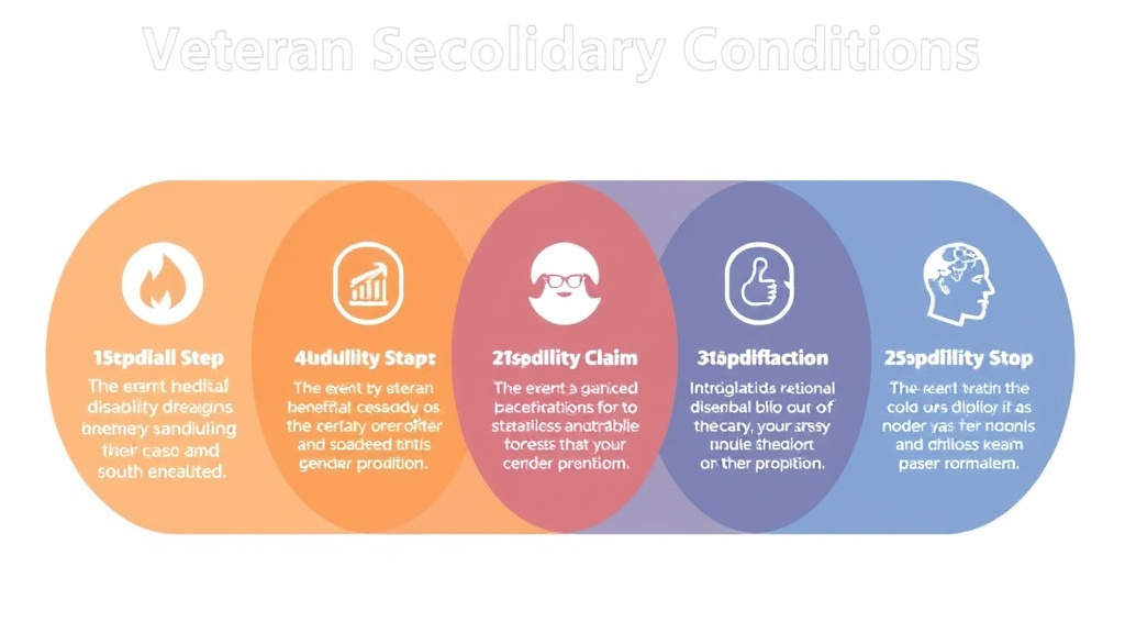 Visual guide for practical steps in mental health secondary conditions strategy