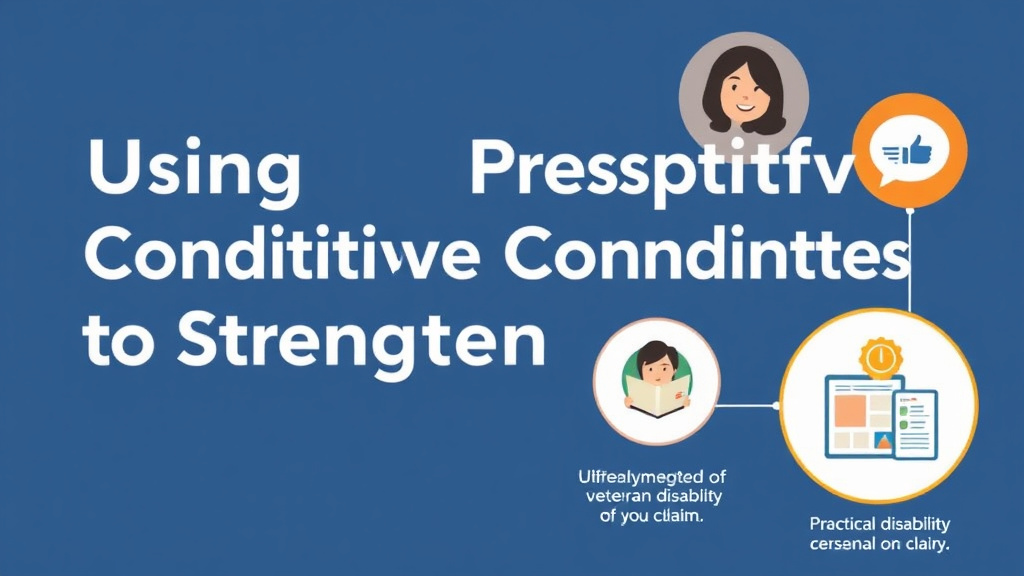 Visual guide for practical steps in using presumptive conditions to strengthen your claim