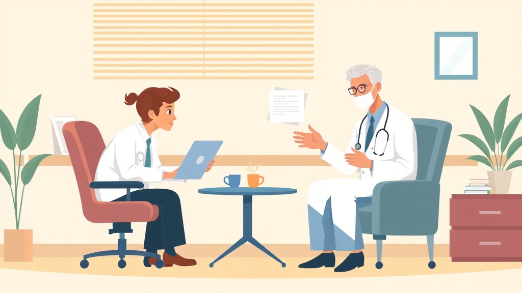 Illustration showing key concepts related to working with your private doctor for va claims