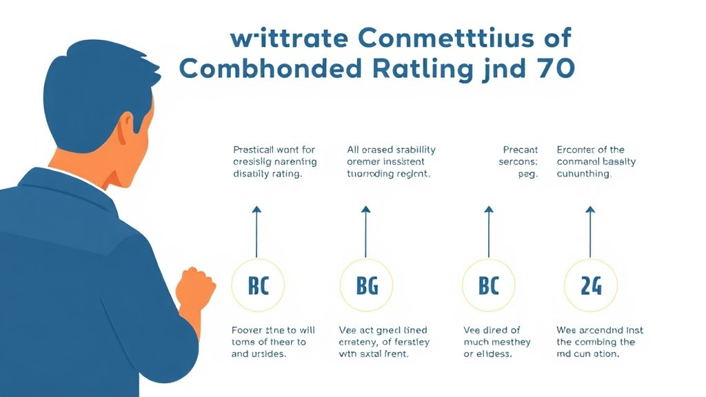 Visual guide for practical steps in tdiu with combined rating of 70%