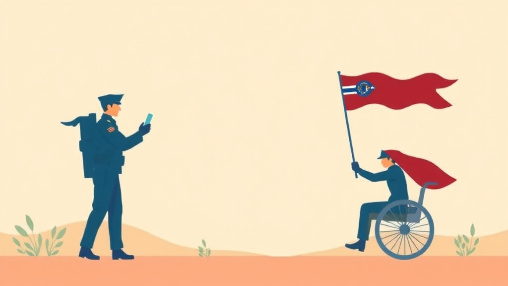 Illustration showing key concepts related to va claims insider review: is it worth $97 per month?