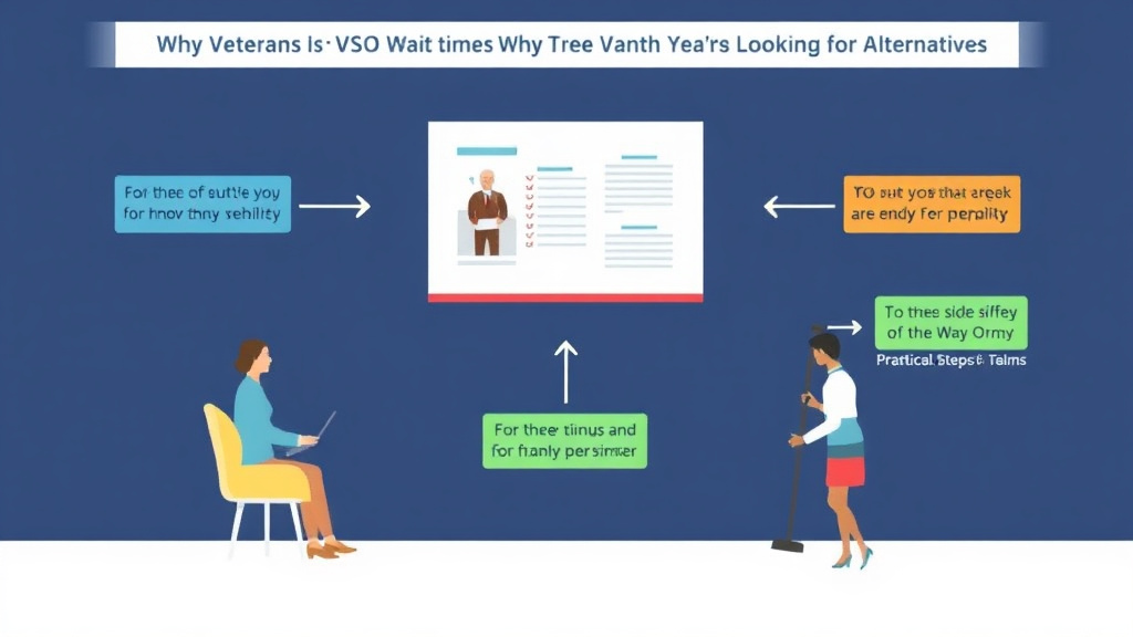 Practical checklist visual for VSO Wait Times: Why Veterans Are Looking for Alternatives