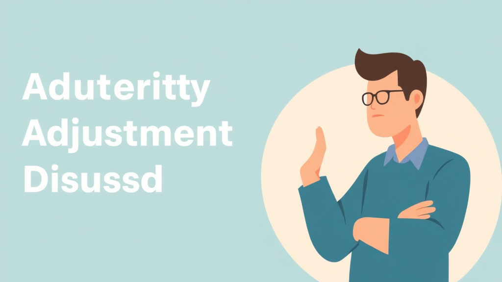 Detailed visual representation of VA Disability for Adjustment Disorder: Rating Criteria, Evidence, and Claim Strategy
