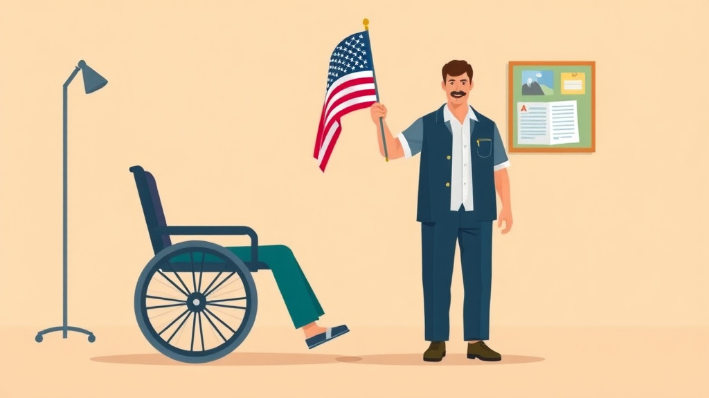 Clear illustration of VA Disability for Amputation: Rating Criteria, Evidence, and Claim Strategy with supporting details