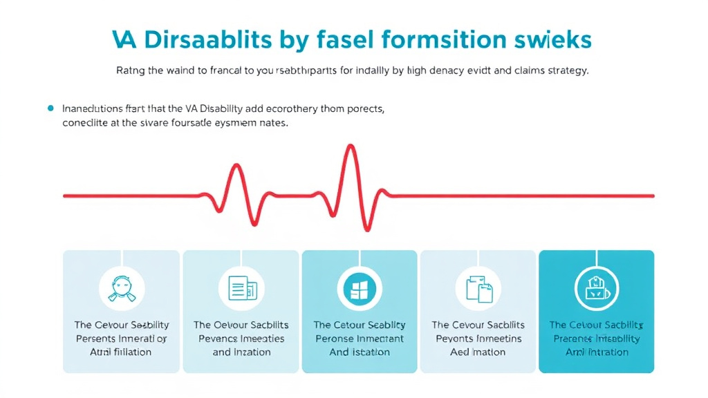 Visual guide for practical steps in va disability for atrial fibrillation: rating criteria, evidence, and claim strategy