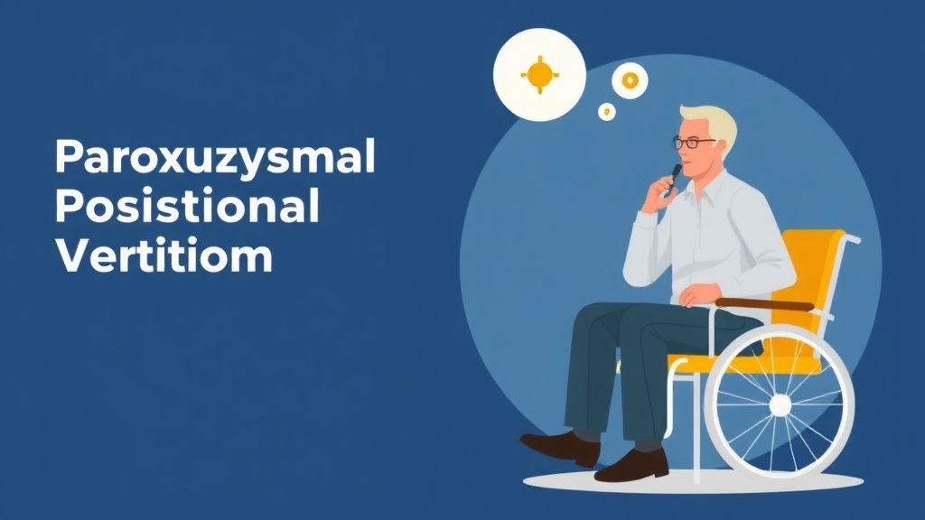 Illustration showing key concepts related to va disability for benign paroxysmal positional vertigo: rating criteria, evidence, and claim strategy