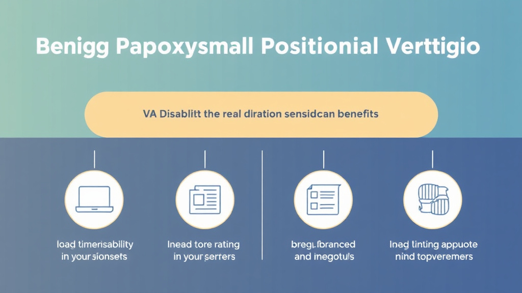 Visual guide for practical steps in va disability for benign paroxysmal positional vertigo: rating criteria, evidence, and claim strategy