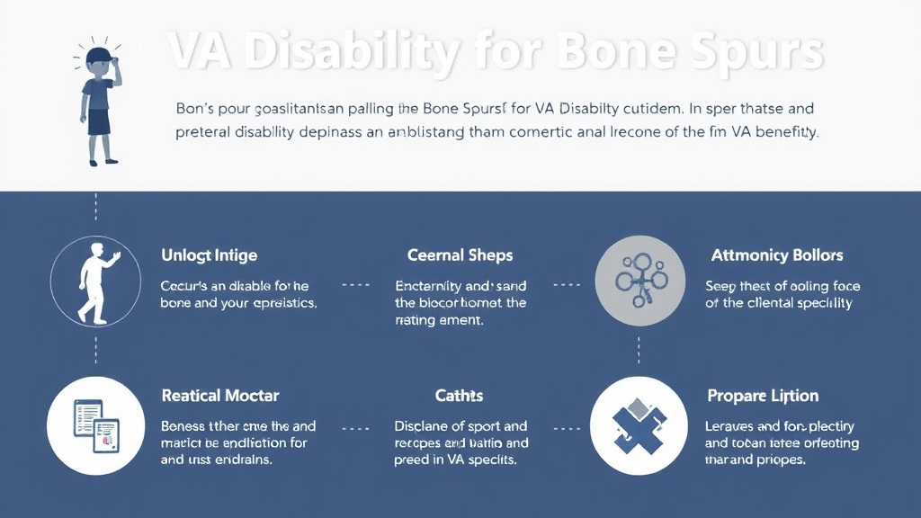 Real-world application diagram for VA Disability for Bone Spurs: Rating Criteria, Evidence, and Claim Strategy