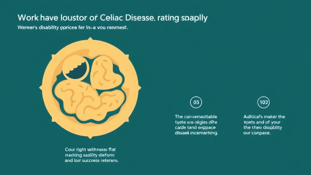 Visual guide for practical steps in va disability for celiac disease: rating criteria, evidence, and claim strategy