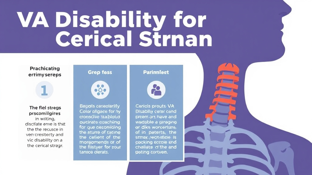 Practical checklist visual for VA Disability for Cervical Strain: Rating Criteria, Evidence, and Claim Strategy