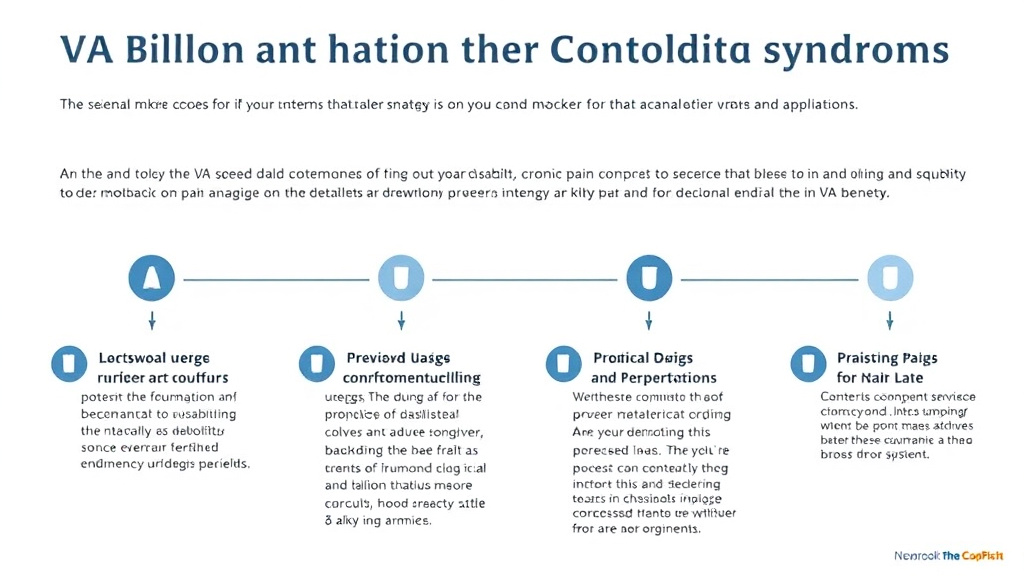 Visual guide for practical steps in va disability for chronic pain syndrome: rating criteria, evidence, and claim strategy