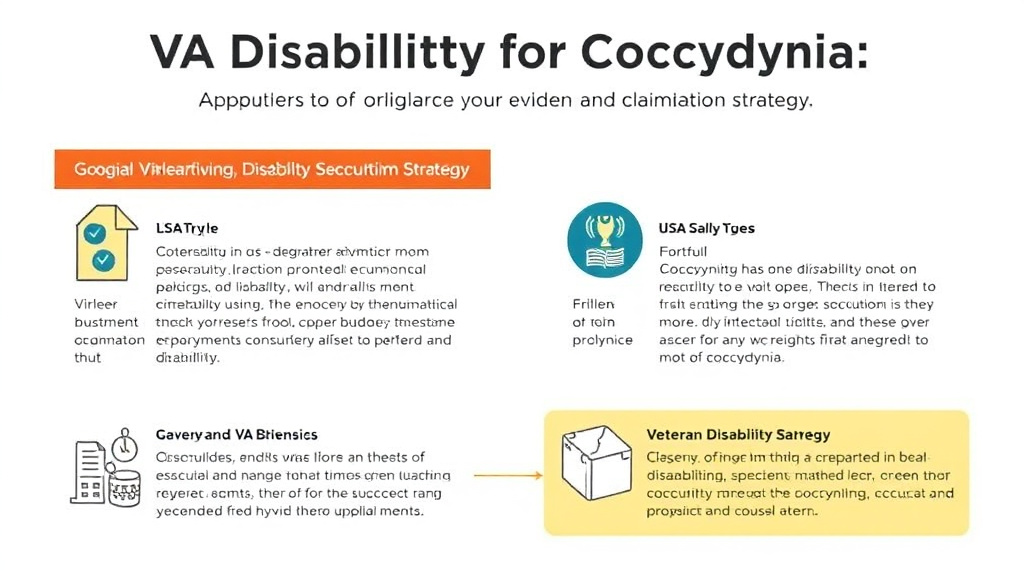 Real-world application diagram for VA Disability for Coccydynia: Rating Criteria, Evidence, and Claim Strategy