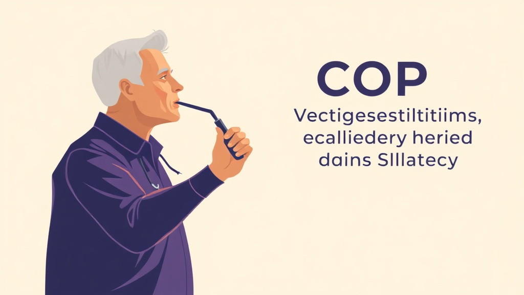 Illustration breaking down the fundamentals of VA Disability for COPD: Rating Criteria, Evidence, and Claim Strategy