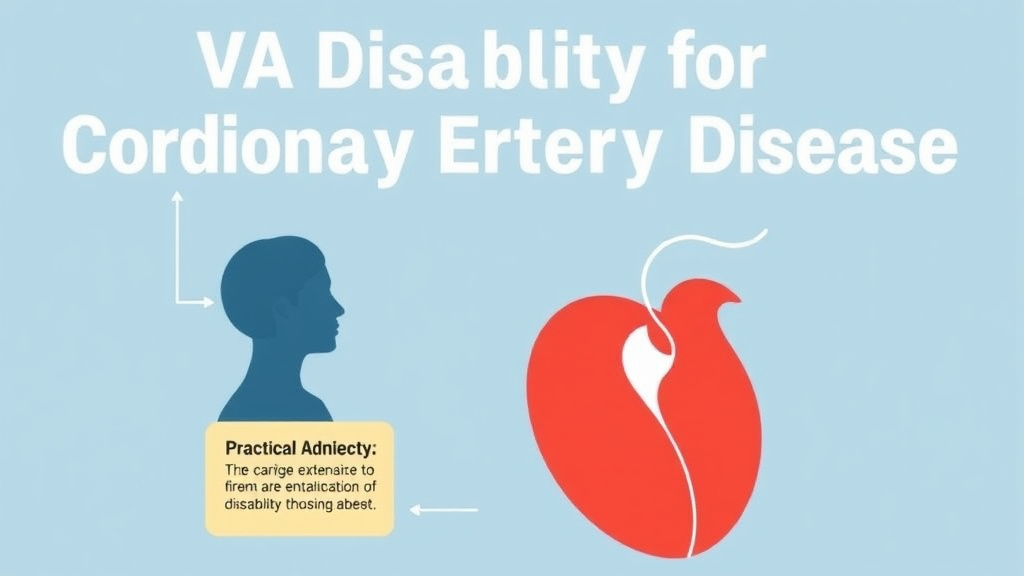 Visual guide for practical steps in va disability for coronary artery disease: rating criteria, evidence, and claim strategy