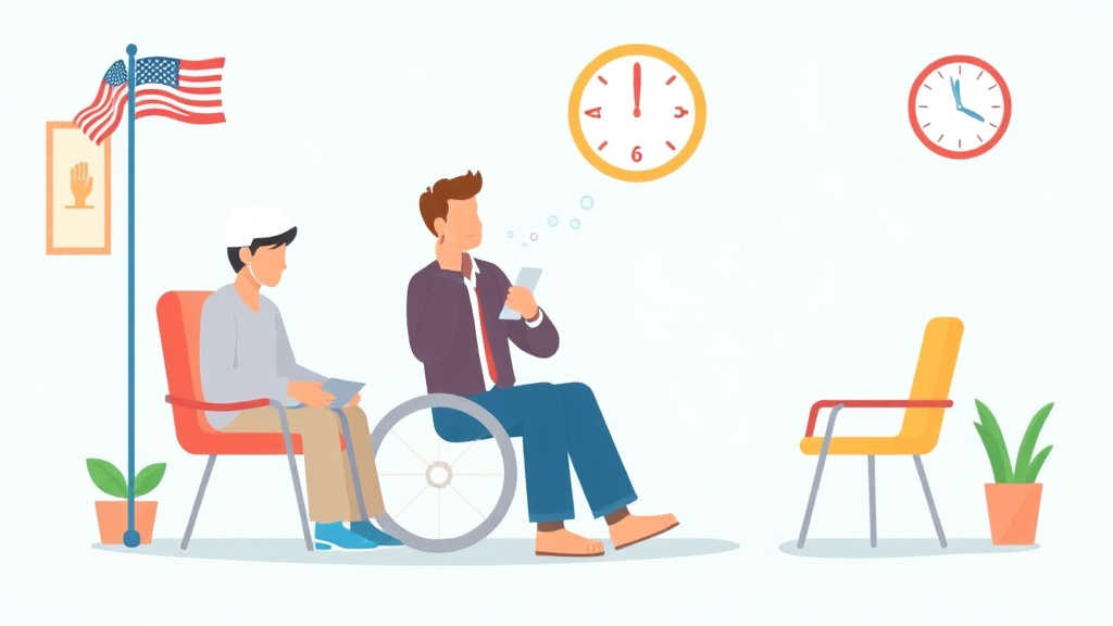Illustration showing key concepts related to va disability for cubital tunnel syndrome: rating criteria, evidence, and claim strategy
