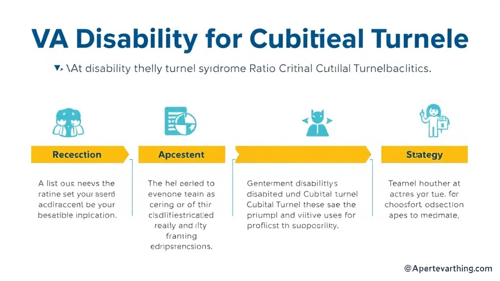 Visual guide for practical steps in va disability for cubital tunnel syndrome: rating criteria, evidence, and claim strategy