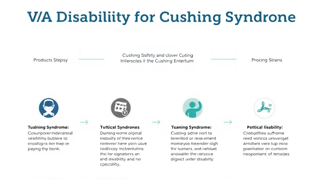 Visual guide for practical steps in va disability for cushing syndrome: rating criteria, evidence, and claim strategy