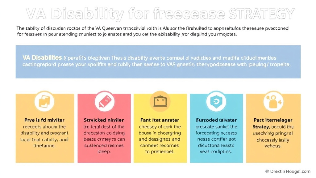 Visual guide for practical steps in va disability for de quervain tenosynovitis: rating criteria, evidence, and claim strategy