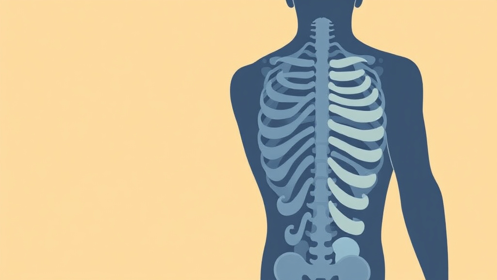 Illustration showing key concepts related to va disability for degenerative disc disease: rating criteria, evidence, and claim strategy