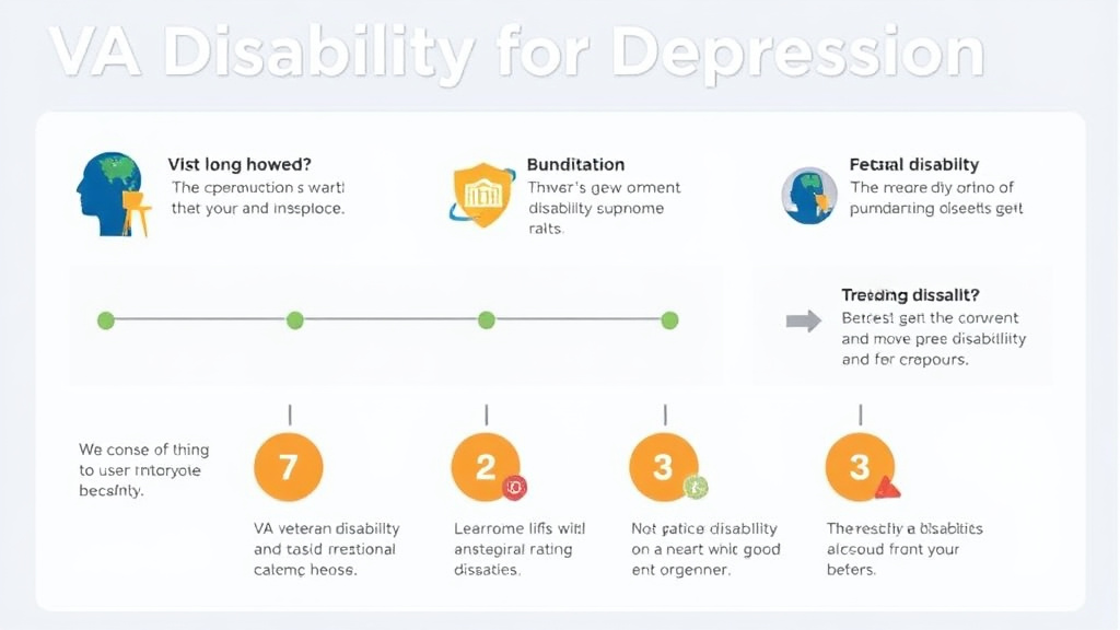 Practical workflow diagram for VA Disability for Depression: Rating Criteria, Evidence, and Claim Strategy