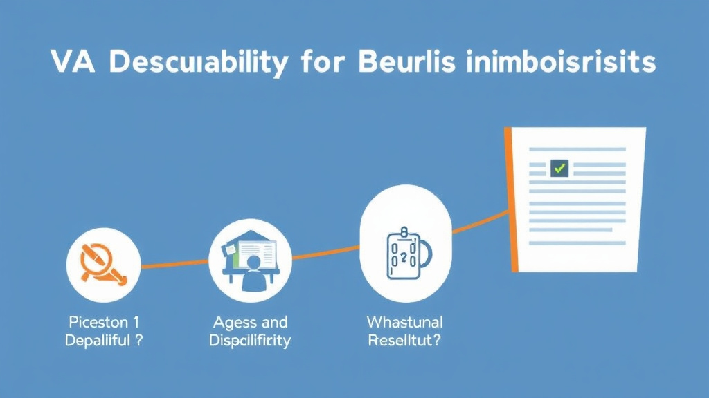 Step-by-step visual guide for implementing VA Disability for Dermatomyositis: Rating Criteria, Evidence, and Claim Strategy