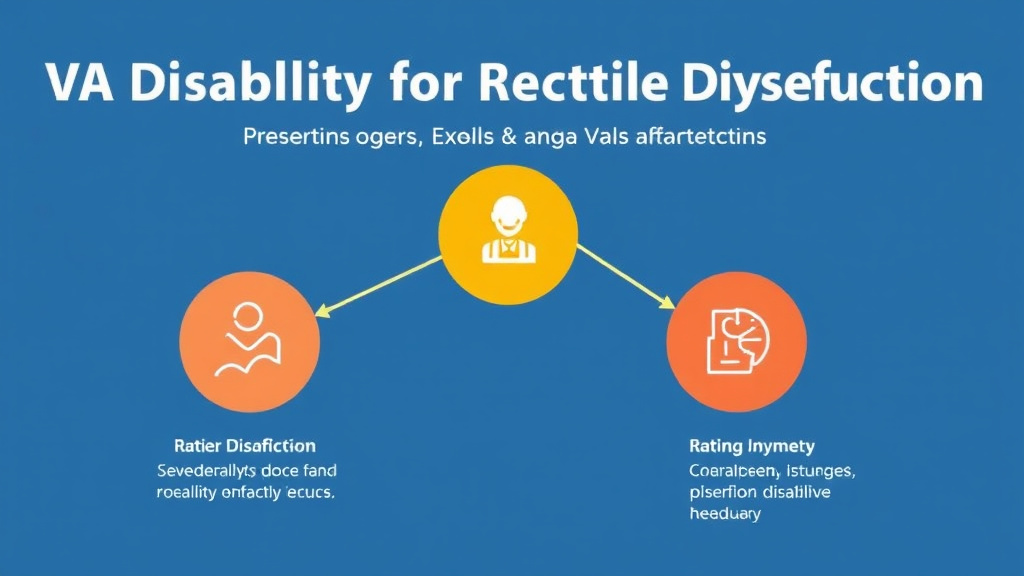 Hands-on guide visualization for VA Disability for Erectile Dysfunction: Rating Criteria, Evidence, and Claim Strategy