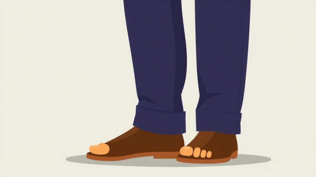 Educational graphic covering the essentials of VA Disability for Flat Feet: Rating Criteria, Evidence, and Claim Strategy